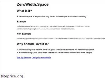 zerowidth.space