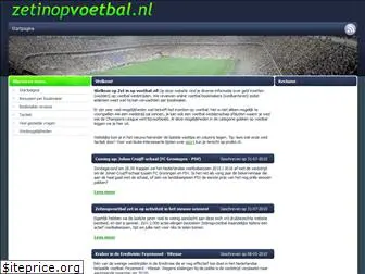 zetinopvoetbal.nl