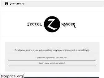 zettelkasten.org