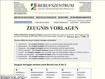 zeugnis-vorlagen.de