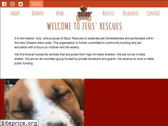 zeusrescues.org