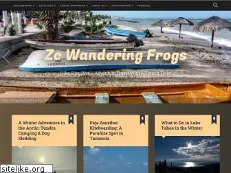 zewanderingfrogs.com