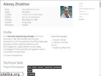 zhokhov.com