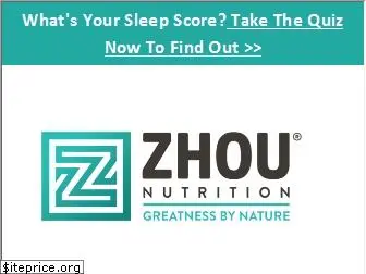 zhounutrition.com