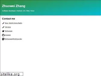 zhuoweizhang.net