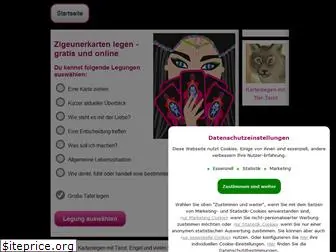Legen gempen kostenlos online tarot Liebestarot (+