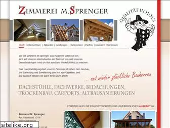 zimmereisprenger.de