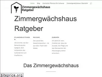 zimmergewaechshaus-ratgeber.de