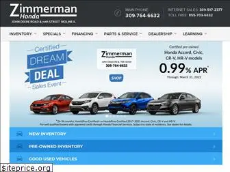 zimmermanhonda.com