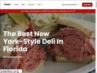 zingersdeli.com