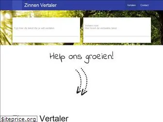 zinnenvertaler.net