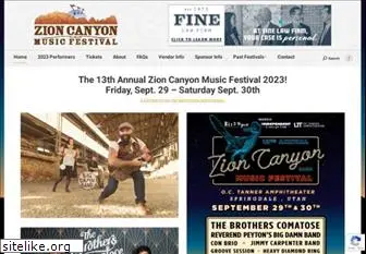 zioncanyonmusicfestival.com