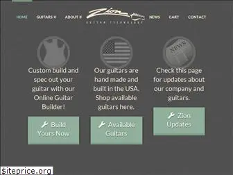 zionguitars.com