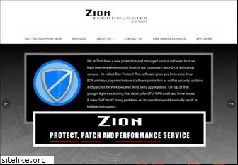 ziontechs.com