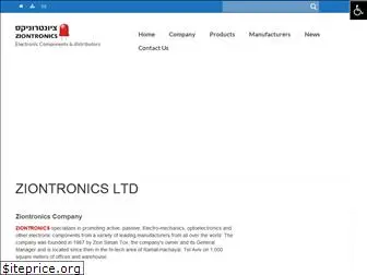 ziontronics.co.il