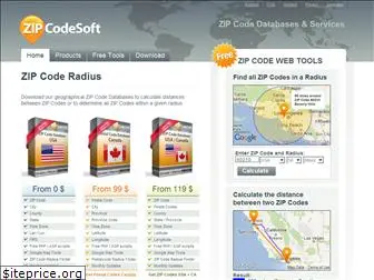 zipcodesoft.com