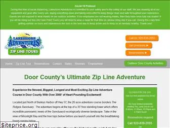 zipliningdoorcounty.com