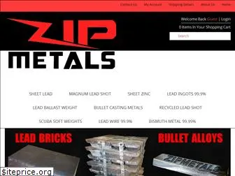 zipmetals.com