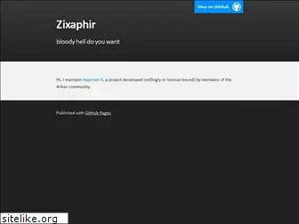 zixaphir.github.io