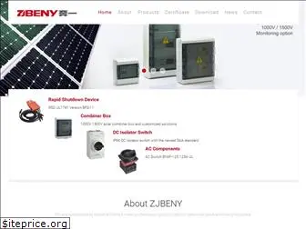 zjbenysolar.com