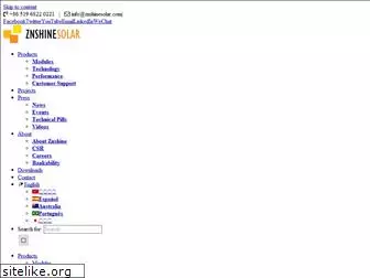 znshinesolar.com