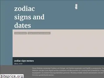 zodiacsignsanddates.blogspot.com