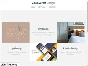 zoeeverettdesign.com