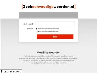 zoekeenvoudigewoorden.nl