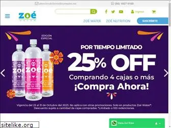 zoewater.com.mx