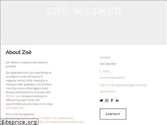 zoeweiner.com
