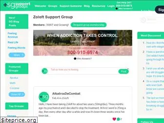 zoloft.supportgroups.com