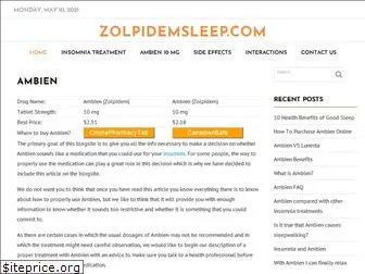 zolpidemsleep.com