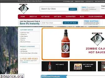 zombiecajunsauce.com