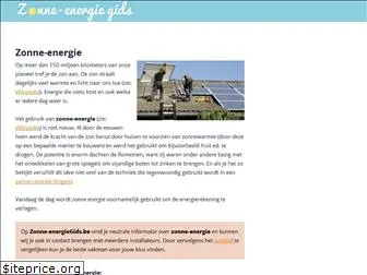 zonne-energiegids.be