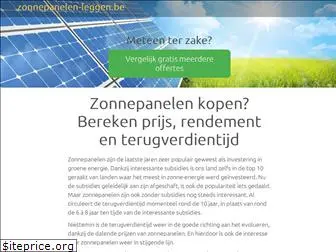 zonnepanelen-leggen.be