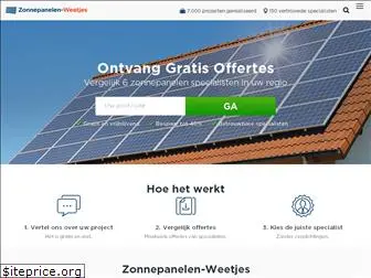 zonnepanelen-weetjes.be