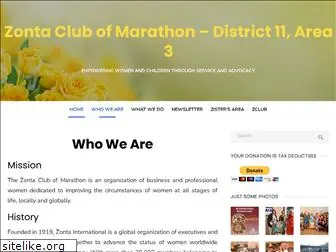 zontaclubofmarathon.com