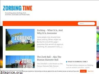 zorbingtime.com