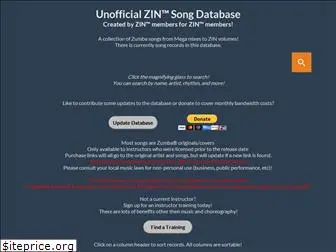 zsongdatabase.com