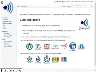 zu.wikiquote.org