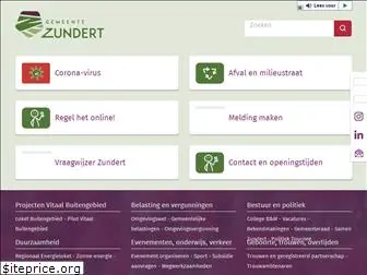 www.zundert.nl website price
