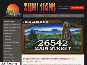 zunisigns.com