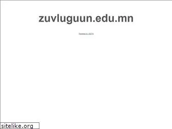 zuvluguun.edu.mn