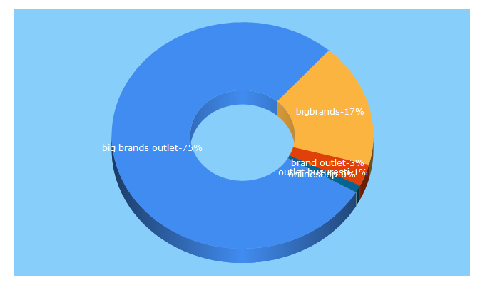 Top 5 Keywords send traffic to bigbrands-outlet.ro