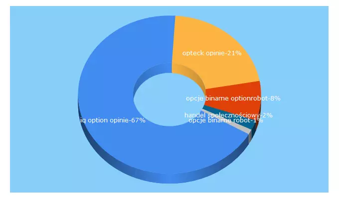 Top 5 Keywords send traffic to binarynews.pl