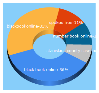 Top 5 Keywords send traffic to blackbookonline.info