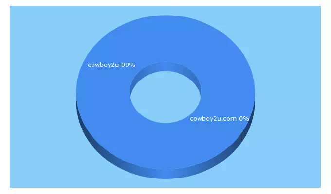 Top 5 Keywords send traffic to cowboy2u.com