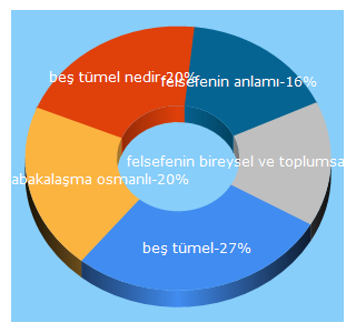 Top 5 Keywords send traffic to felsefe.gen.tr