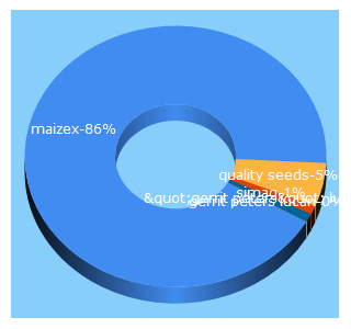 Top 5 Keywords send traffic to maizex.com