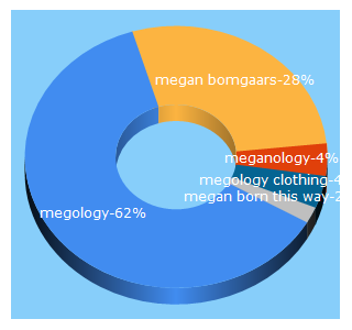 Top 5 Keywords send traffic to megology.com